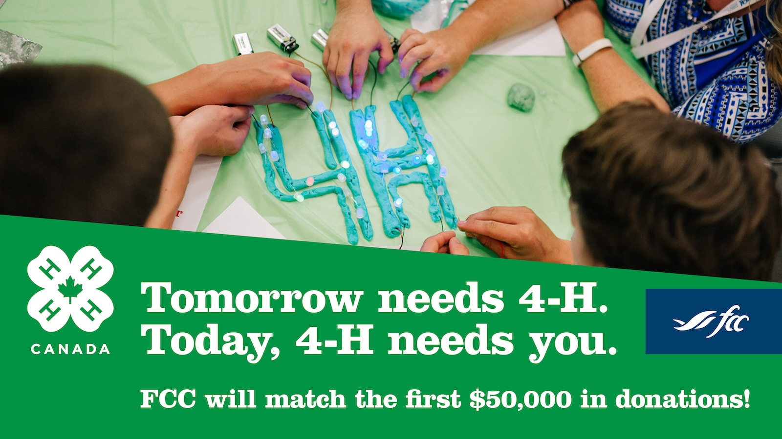 Tomorrow Needs 4H Fundraising Campaign Gets Underway to Empower